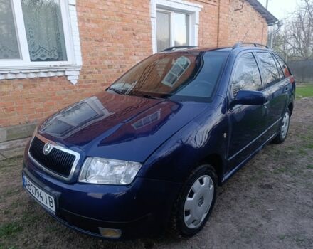 Синій Шкода Фабія, об'ємом двигуна 1.4 л та пробігом 360 тис. км за 3000 $, фото 1 на Automoto.ua