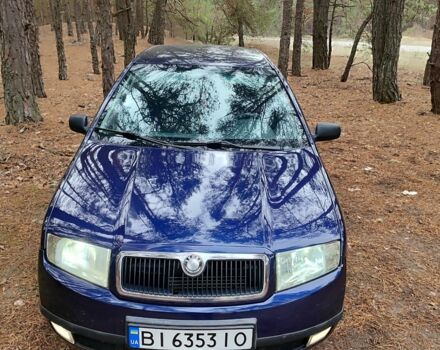 Шкода Фабия 2002 в Миргороде на Automoto.ua Синий Шкода Фабия, объемом двигателя 1.4 л и пробегом 380 тыс. км за 3500 $, фото 1 на Automoto.ua