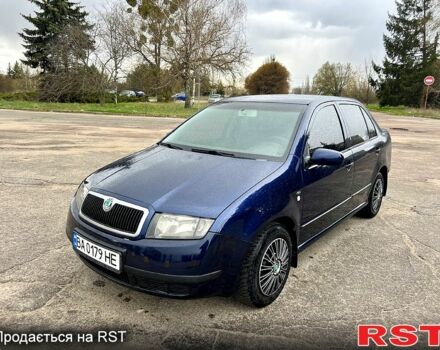 Синій Шкода Фабія, об'ємом двигуна 1.4 л та пробігом 239 тис. км за 3850 $, фото 1 на Automoto.ua