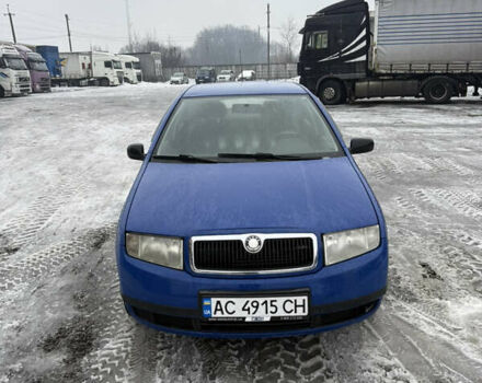 Синій Шкода Фабія, об'ємом двигуна 1.4 л та пробігом 276 тис. км за 2800 $, фото 1 на Automoto.ua