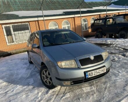 Синий Шкода Фабия, объемом двигателя 1.4 л и пробегом 326 тыс. км за 3550 $, фото 1 на Automoto.ua