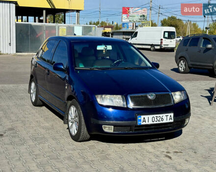 Синій Шкода Фабія, об'ємом двигуна 2 л та пробігом 445 тис. км за 3700 $, фото 1 на Automoto.ua