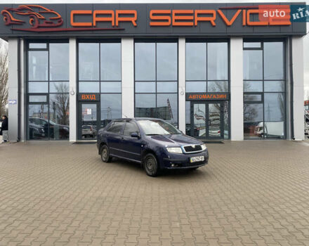 Синий Шкода Фабия, объемом двигателя 1.39 л и пробегом 282 тыс. км за 1200 $, фото 1 на Automoto.ua