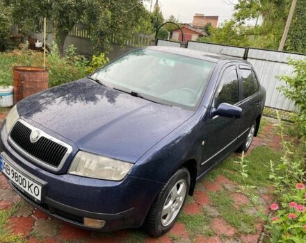 Синій Шкода Фабія, об'ємом двигуна 1.4 л та пробігом 250 тис. км за 3500 $, фото 1 на Automoto.ua