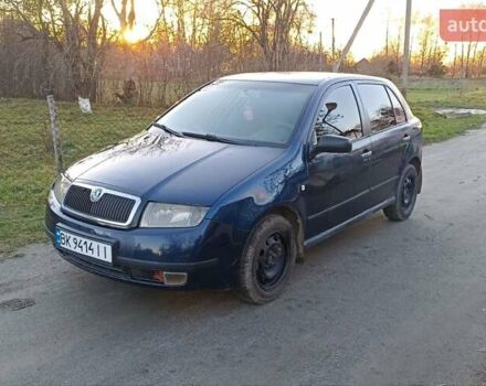 Синий Шкода Фабия, объемом двигателя 1.4 л и пробегом 300 тыс. км за 1980 $, фото 1 на Automoto.ua