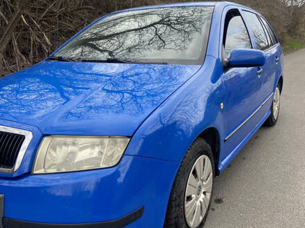 Синій Шкода Фабія, об'ємом двигуна 1.39 л та пробігом 280 тис. км за 4300 $, фото 1 на Automoto.ua