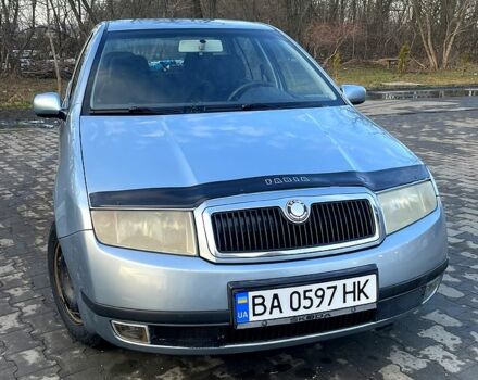 Синий Шкода Фабия, объемом двигателя 1.4 л и пробегом 279 тыс. км за 2900 $, фото 1 на Automoto.ua