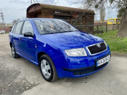 Шкода Фабия 2002 в Полтаве на Automoto.ua Синий Шкода Фабия, объемом двигателя 1.4 л и пробегом 175 тыс. км за 4300 $, фото 1 на Automoto.ua