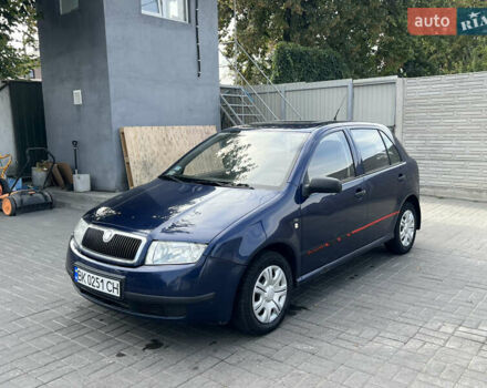 Синій Шкода Фабія, об'ємом двигуна 1.4 л та пробігом 192 тис. км за 2750 $, фото 1 на Automoto.ua