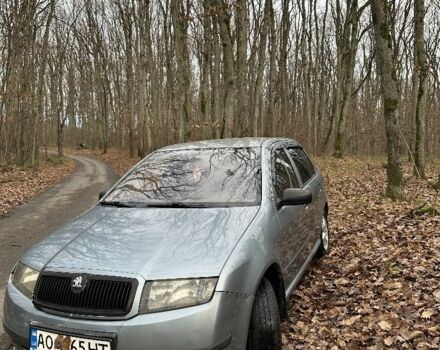 Синий Шкода Фабия, объемом двигателя 1.4 л и пробегом 330 тыс. км за 3500 $, фото 1 на Automoto.ua