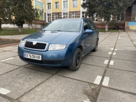Синій Шкода Фабія, об'ємом двигуна 1.4 л та пробігом 175 тис. км за 3000 $, фото 1 на Automoto.ua