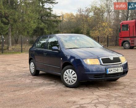 Синій Шкода Фабія, об'ємом двигуна 1.2 л та пробігом 236 тис. км за 2750 $, фото 1 на Automoto.ua