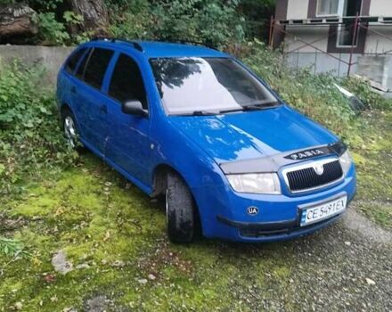Синий Шкода Фабия, объемом двигателя 1.2 л и пробегом 280 тыс. км за 3200 $, фото 1 на Automoto.ua