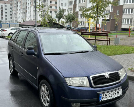 Синій Шкода Фабія, об'ємом двигуна 1.39 л та пробігом 182 тис. км за 3650 $, фото 1 на Automoto.ua