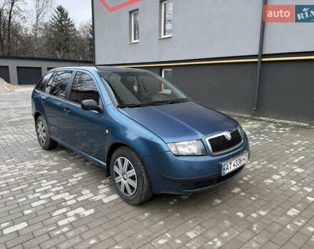Синий Шкода Фабия, объемом двигателя 1.39 л и пробегом 222 тыс. км за 2999 $, фото 1 на Automoto.ua