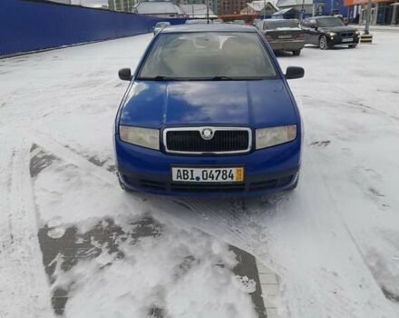 Синий Шкода Фабия, объемом двигателя 1.39 л и пробегом 149 тыс. км за 3700 $, фото 1 на Automoto.ua