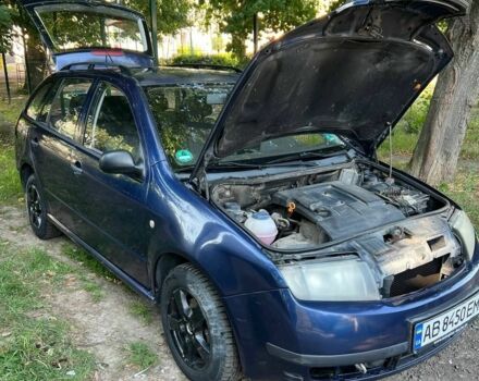 Синий Шкода Фабия, объемом двигателя 0 л и пробегом 330 тыс. км за 2500 $, фото 1 на Automoto.ua