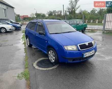 Синій Шкода Фабія, об'ємом двигуна 1.39 л та пробігом 244 тис. км за 3150 $, фото 1 на Automoto.ua