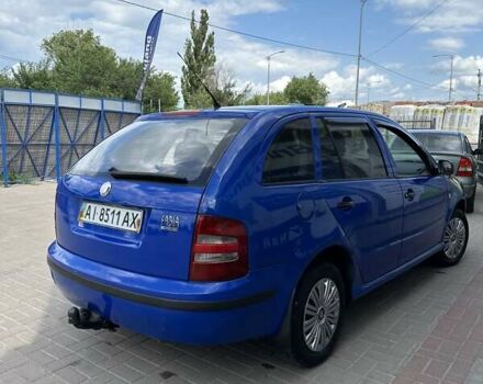 Синий Шкода Фабия, объемом двигателя 1.4 л и пробегом 223 тыс. км за 2999 $, фото 1 на Automoto.ua
