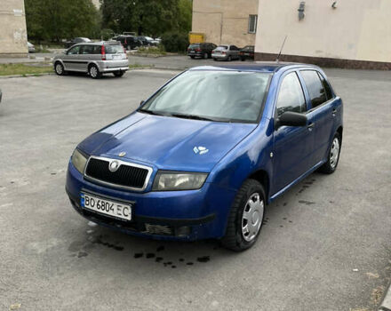 Синий Шкода Фабия, объемом двигателя 1.2 л и пробегом 260 тыс. км за 2150 $, фото 1 на Automoto.ua