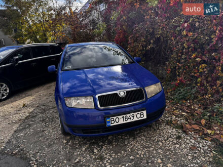 Шкода Фабия 2004 в Тернополе на Automoto.ua Синий Шкода Фабия, объемом двигателя 1.39 л и пробегом 292 тыс. км за 3099 $, фото 1 на Automoto.ua