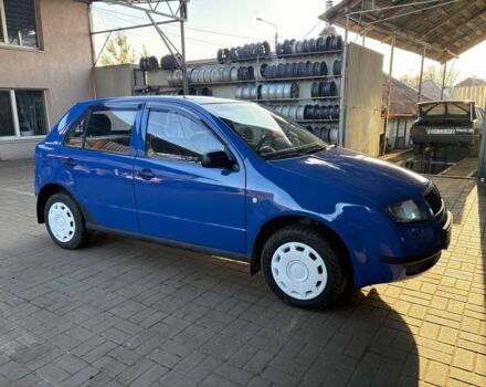 Синий Шкода Фабия, объемом двигателя 1.2 л и пробегом 194 тыс. км за 2950 $, фото 1 на Automoto.ua