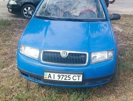Синій Шкода Фабія, об'ємом двигуна 1.2 л та пробігом 277 тис. км за 3000 $, фото 1 на Automoto.ua