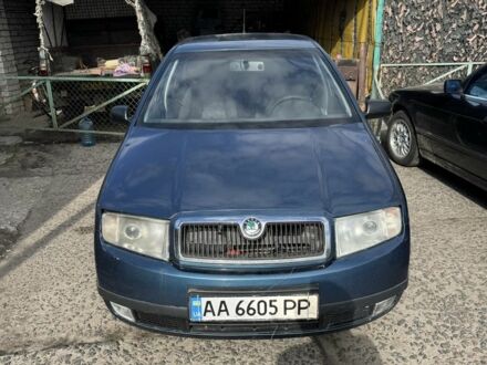 Синий Шкода Фабия, объемом двигателя 1.2 л и пробегом 289 тыс. км за 2550 $, фото 1 на Automoto.ua