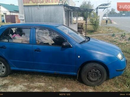 Синій Шкода Фабія, об'ємом двигуна 1.2 л та пробігом 270 тис. км за 3000 $, фото 1 на Automoto.ua