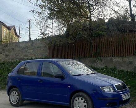 Синій Шкода Фабія, об'ємом двигуна 1.39 л та пробігом 112 тис. км за 4500 $, фото 1 на Automoto.ua