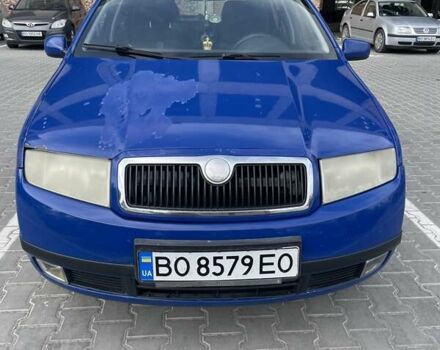 Синій Шкода Фабія, об'ємом двигуна 1.42 л та пробігом 355 тис. км за 3300 $, фото 1 на Automoto.ua