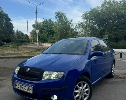 Синий Шкода Фабия, объемом двигателя 1.4 л и пробегом 298 тыс. км за 4400 $, фото 1 на Automoto.ua