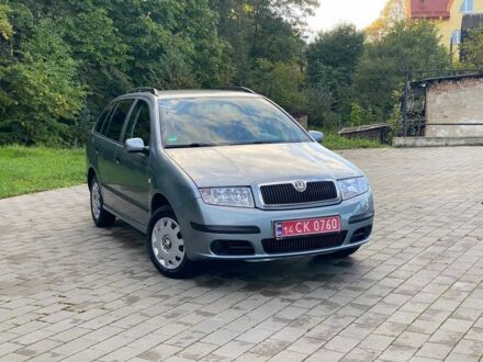 Синий Шкода Фабия, объемом двигателя 0 л и пробегом 186 тыс. км за 4250 $, фото 1 на Automoto.ua