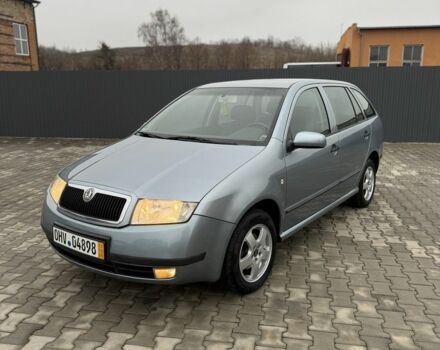 Синій Шкода Фабія, об'ємом двигуна 1.4 л та пробігом 190 тис. км за 3900 $, фото 1 на Automoto.ua