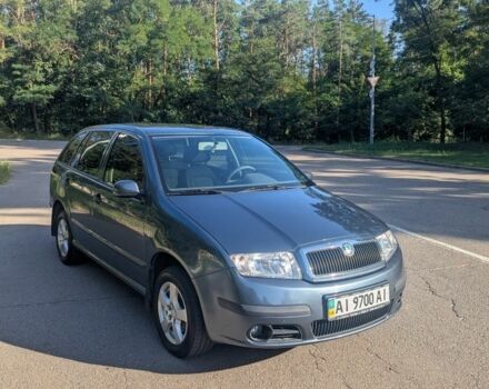 Синий Шкода Фабия, объемом двигателя 1.4 л и пробегом 125 тыс. км за 4550 $, фото 1 на Automoto.ua