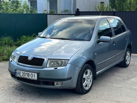 Шкода Фабія 2004 у Новомосковске на Automoto.ua Синій Шкода Фабія, об'ємом двигуна 1.4 л та пробігом 250 тис. км за 1850 $, фото 1 на Automoto.ua