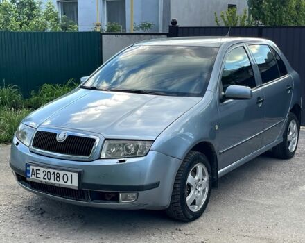 Синий Шкода Фабия, объемом двигателя 1.4 л и пробегом 250 тыс. км за 1850 $, фото 1 на Automoto.ua