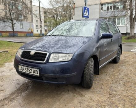 Синий Шкода Фабия, объемом двигателя 1.4 л и пробегом 244 тыс. км за 2600 $, фото 1 на Automoto.ua