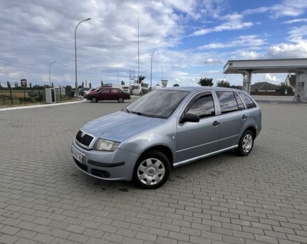 Синий Шкода Фабия, объемом двигателя 1.4 л и пробегом 200 тыс. км за 2096 $, фото 1 на Automoto.ua