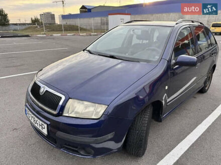 Синій Шкода Фабія, об'ємом двигуна 1.39 л та пробігом 259 тис. км за 3650 $, фото 1 на Automoto.ua