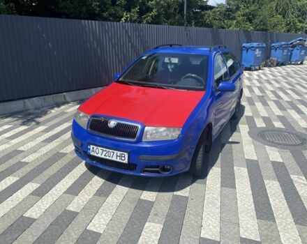 Синій Шкода Фабія, об'ємом двигуна 1.4 л та пробігом 306 тис. км за 2950 $, фото 1 на Automoto.ua
