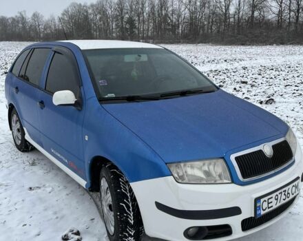 Синий Шкода Фабия, объемом двигателя 0 л и пробегом 3 тыс. км за 3500 $, фото 1 на Automoto.ua