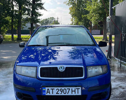 Синій Шкода Фабія, об'ємом двигуна 1.2 л та пробігом 230 тис. км за 3600 $, фото 1 на Automoto.ua