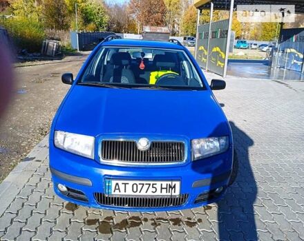 Синий Шкода Фабия, объемом двигателя 1.2 л и пробегом 10 тыс. км за 2900 $, фото 1 на Automoto.ua