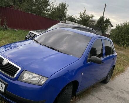 Синий Шкода Фабия, объемом двигателя 1.2 л и пробегом 3 тыс. км за 3300 $, фото 1 на Automoto.ua