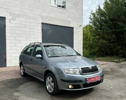 Синий Шкода Фабия, объемом двигателя 1.4 л и пробегом 167 тыс. км за 4899 $, фото 1 на Automoto.ua