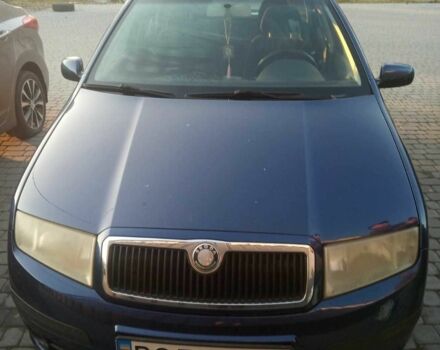 Синий Шкода Фабия, объемом двигателя 1.4 л и пробегом 175 тыс. км за 3900 $, фото 1 на Automoto.ua