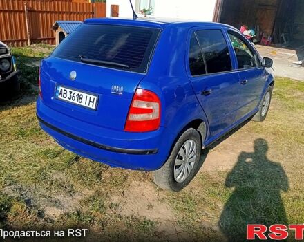 Синий Шкода Фабия, объемом двигателя 1.2 л и пробегом 209 тыс. км за 2500 $, фото 1 на Automoto.ua