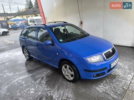 Шкода Фабия 2006 в Черновцах на Automoto.ua Синий Шкода Фабия, объемом двигателя 1.9 л и пробегом 277 тыс. км за 4800 $, фото 1 на Automoto.ua