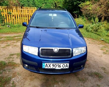 Синій Шкода Фабія, об'ємом двигуна 1.4 л та пробігом 190 тис. км за 4600 $, фото 1 на Automoto.ua